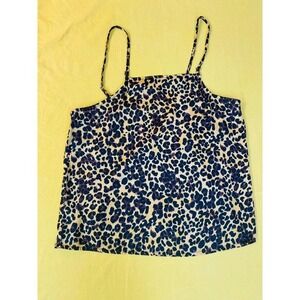 cheetah print tank top‎